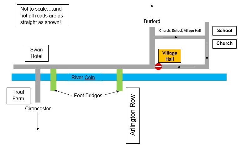 Village Hall Map